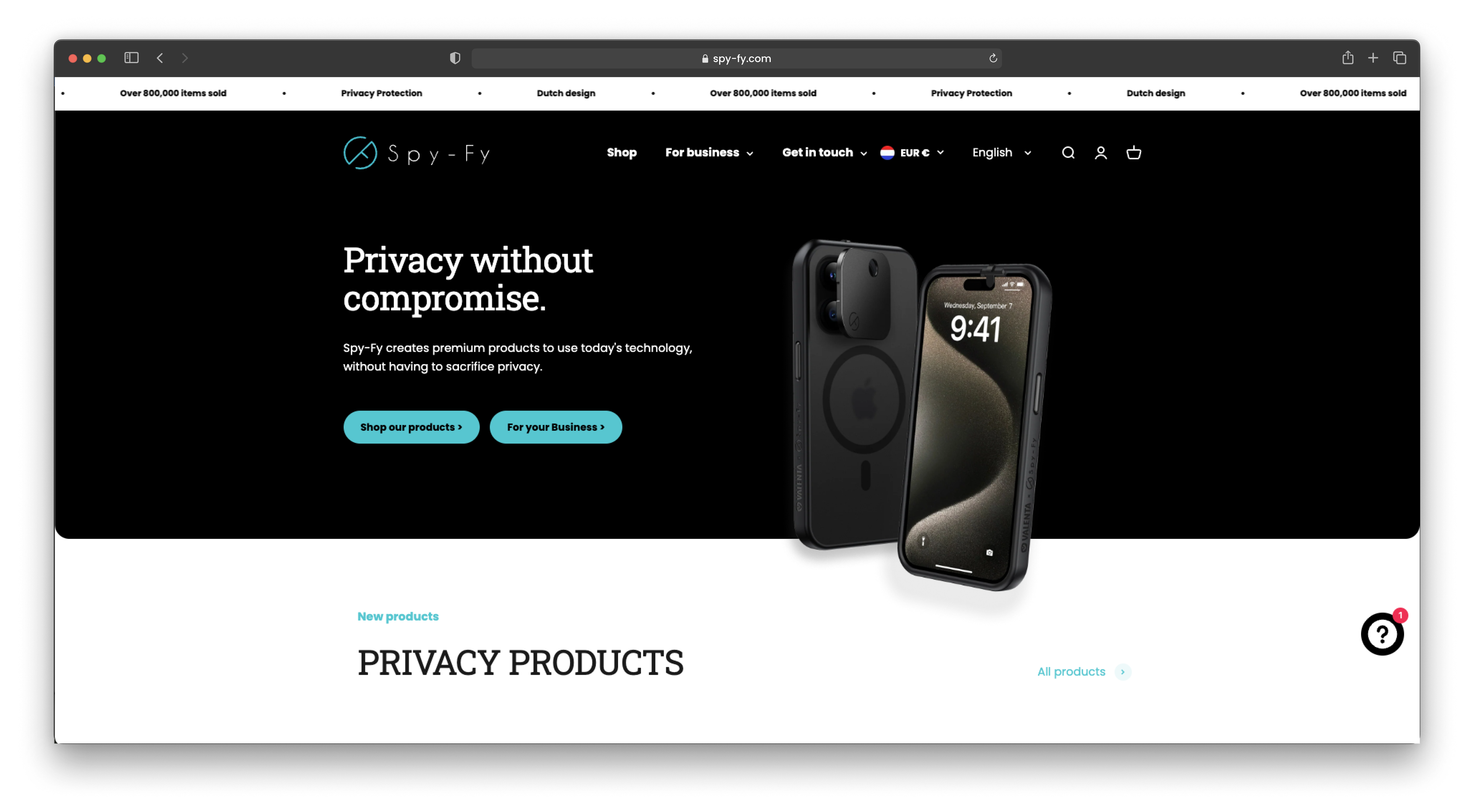 Spy-Fy website